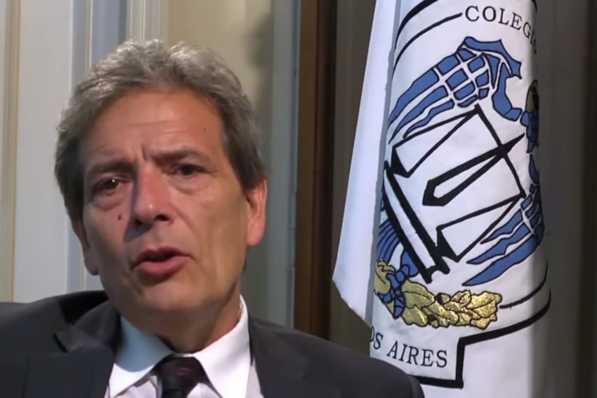 Rafael Morcillo había sido presidente de la delegación La Plata del Colegio de Escribanos entre 2012 y 2014