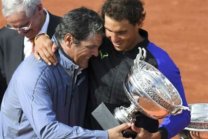 Rafael Nadal jugó en el Abierto de Australia su primer Grand Slam sin Toni Nadal