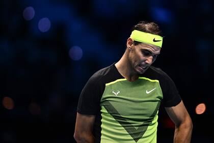 Rafael Nadal cayó ante Felix Auger-Aliassime y ya no tiene chances de clasificarse para las semifinales del ATP Finals, en Turín