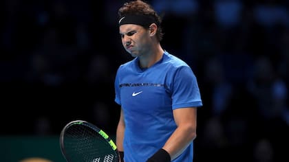 Rafael Nadal cayó ante Goffin y se retiró del torneo de Maestros de Londres