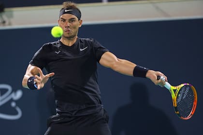 Rafael Nadal, con la potencia de siempre