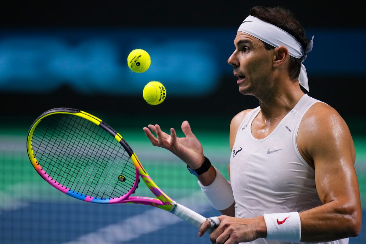 Rafael Nadal disputa la Copa Davis con España en el que es su último campeonato como profesional