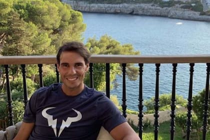 Rafael Nadal en su nueva casa en Mallorca con vista al Mediterráneo