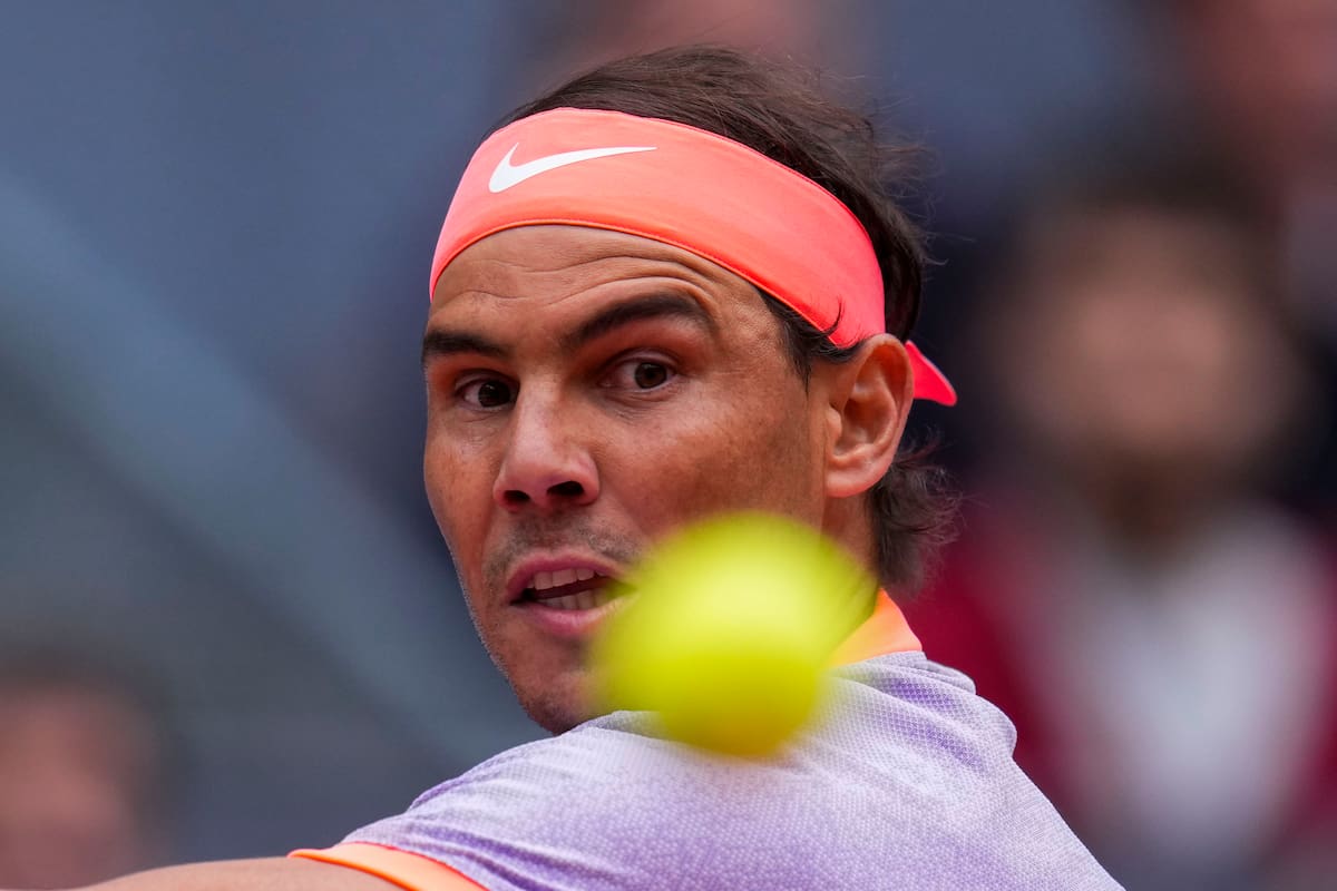 Rafael Nadal reaparecerá este sábado en la Caja Mágica de Madrid: el manacorí está en la recta final de su carrera profesional