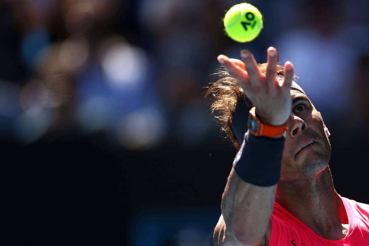 Rafael Nadal venció al boliviano Hugo Dellien en su presentación en el Australia Open
