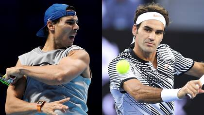 Rafael Nadal y Roger Federer