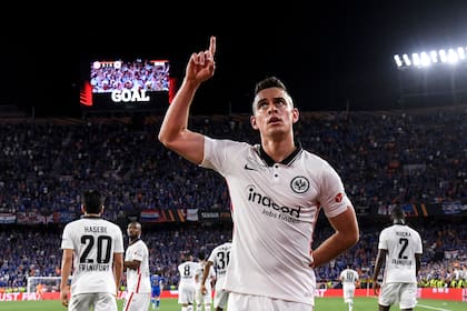Rafael Santos Borré, el super héroe de Frankfurt que es el campeón de la Europa League
