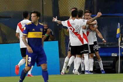 Borré, con un cabezazo, dio vuelta la historia..., hasta que volvió Boca