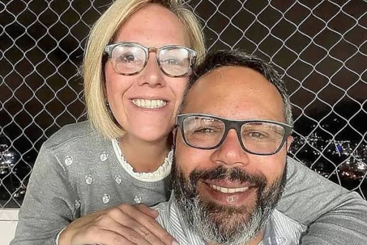 Rafael Tudares Bracho juanto a su esposa Mariana González, hija de Edmundo González Urrutia, el líder opositor al presidente venezolano Nicolás Maduro en las cuestionadas elecciones de 2024 (Publicación en X)