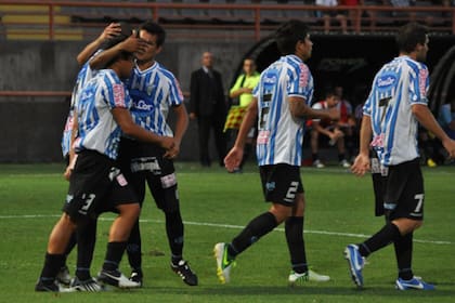 Rafaela festejó en los penales ante Olimpo