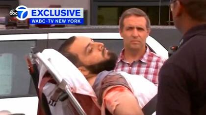 Rahami al ser trasladado tras su detención