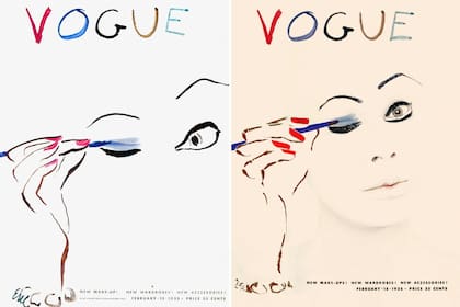Raja. Portada: febrero de 1935. Foto: Instagram/@voguemagazine