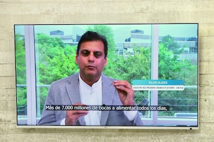 Rajan Gajaría, vicepresidente ejecutivo de plataformas de negocios de Corteva Agriscience