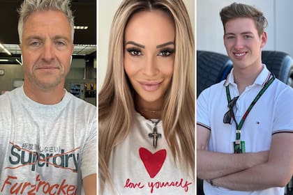 Ralf, Cora y el hijo en común David, en pie de guerra