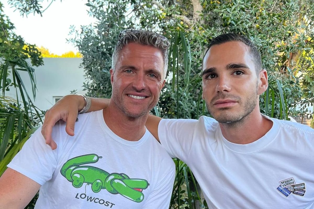 Ralf Schumacher presentó a su novio, Etienne y revolucionó las redes