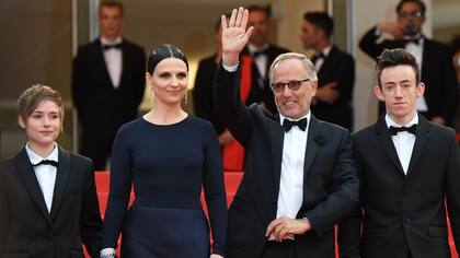 Ralph, Binoche, Luchini y Lavieville, de Ma Loute