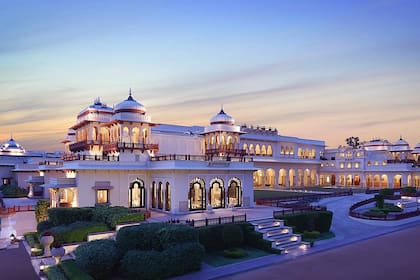 Rambagh Palace en Jaipur, en India, es el hotel número uno elegido por los viajeros como el mejor entre 25 de todo el mundo