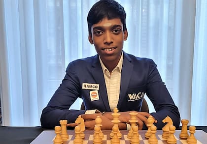 Rameshbabu Praggnanandha, de apenas 20 años, está en condiciones de ganar el Candidatos y ser el retador de su compatriota Gukesh D.