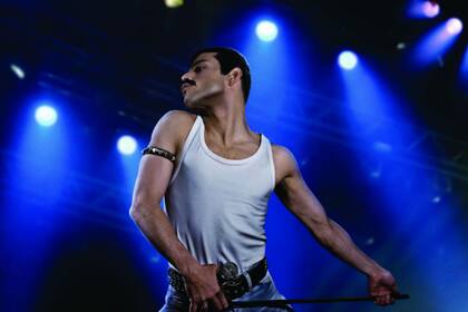 Rami Malek se puso en la piel del líder de Queen para su biopic