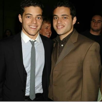 Rami Malek y su hermano, Sami
