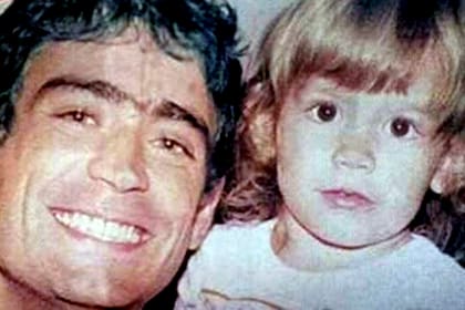 Ramiro Bueno con su padre, el legendario Rodrigo