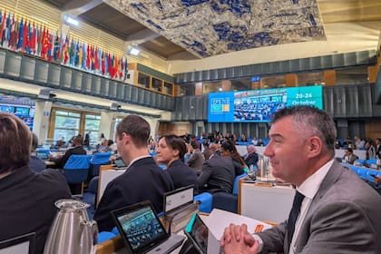 Ramiro Costa expuso en la FAO por parte de la Bolsa de Cereales de Buenos Aires