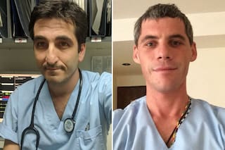 Tragedia aérea: quiénes eran el médico y el enfermero que murieron