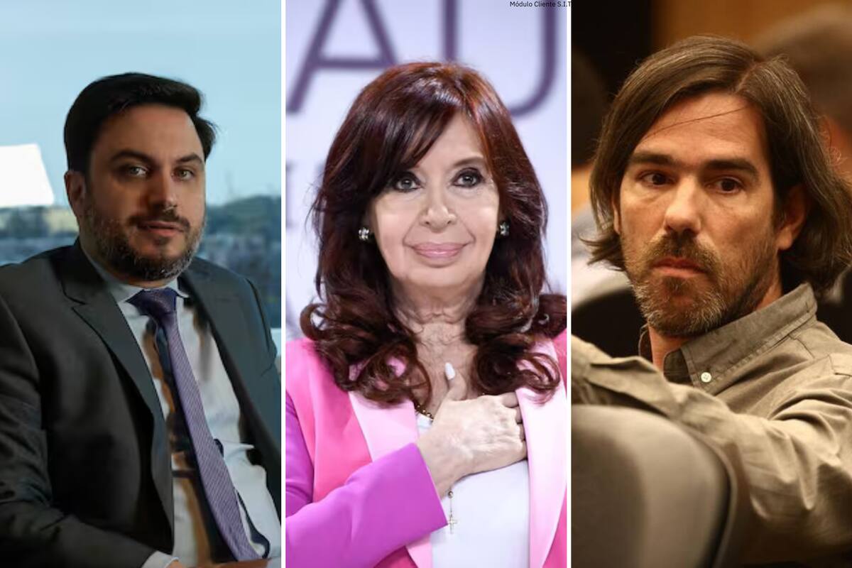 Ramiro Marra, Cristina Kirchner y Nicolás del Caño.