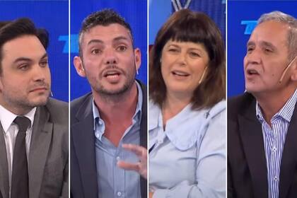 Ramiro Marra, Damián Arabia, Carolina Gaillard y Sergio Palazzo