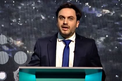 Ramiro Marra durante el debate