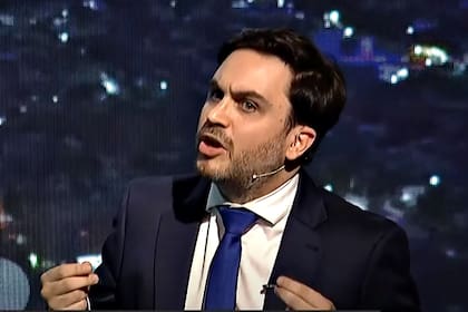Ramiro Marra durante el debate