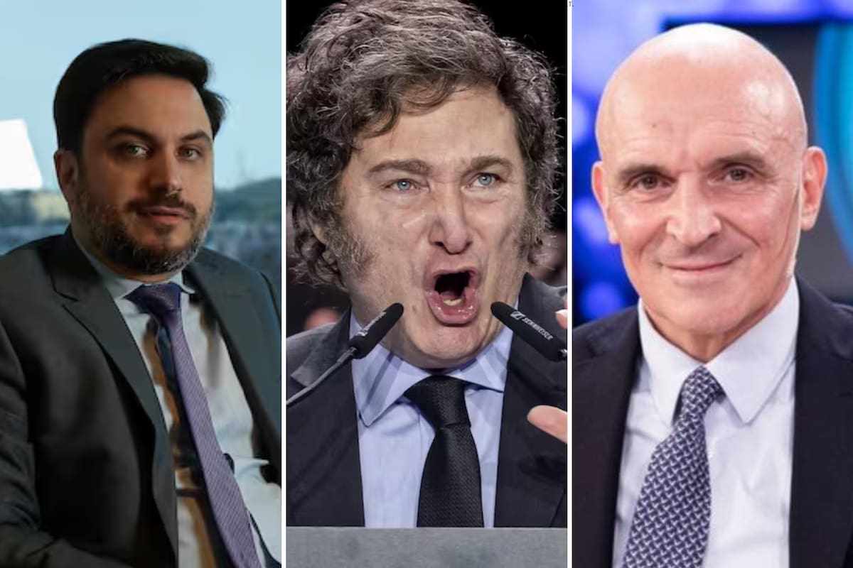 Ramiro Marra, Javier Milei, José Luis Espert.