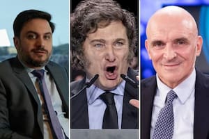 Ramiro Marra, Javier Milei, José Luis Espert.