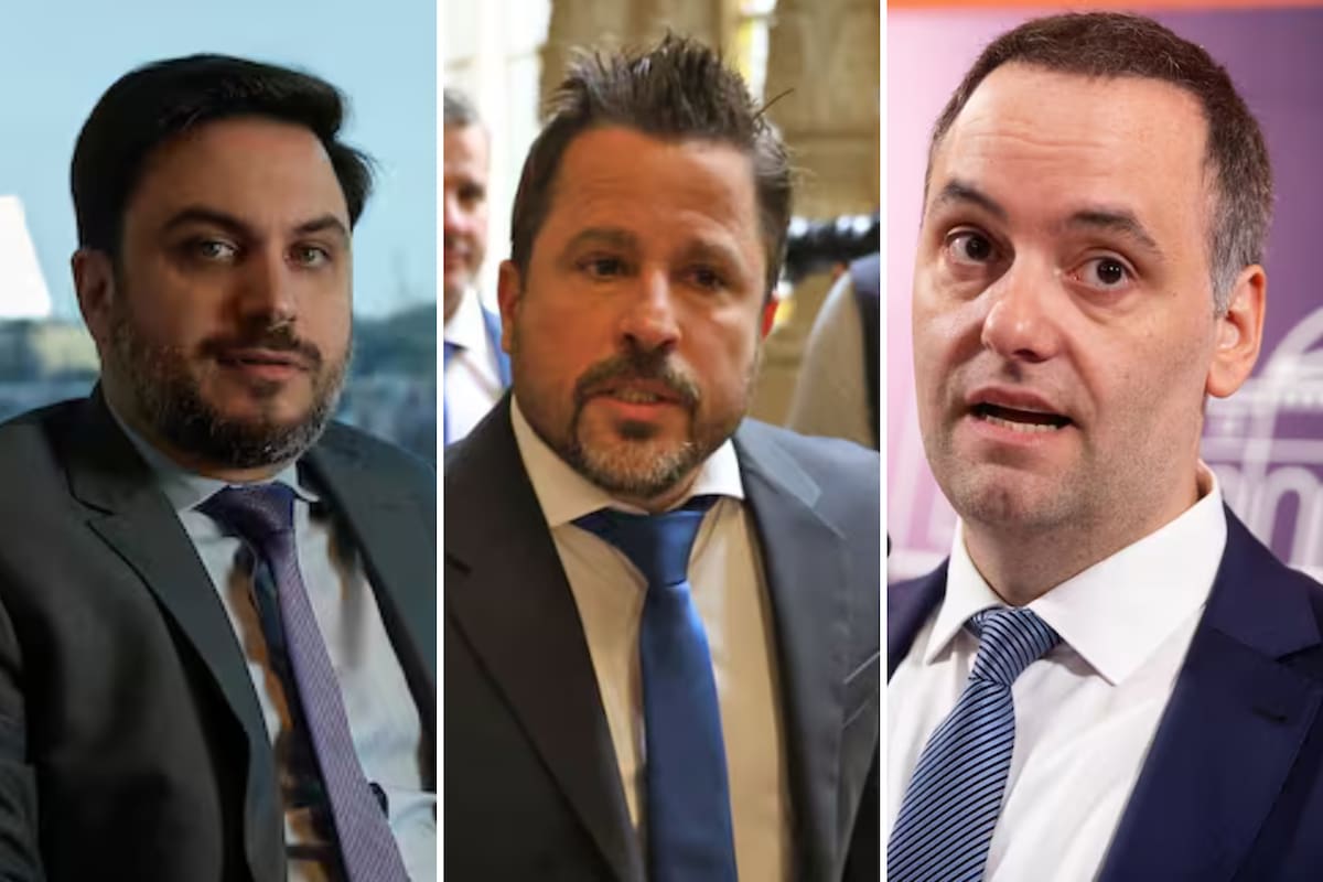 Ramiro Marra, Martín Tetaz y Manuel Adorni