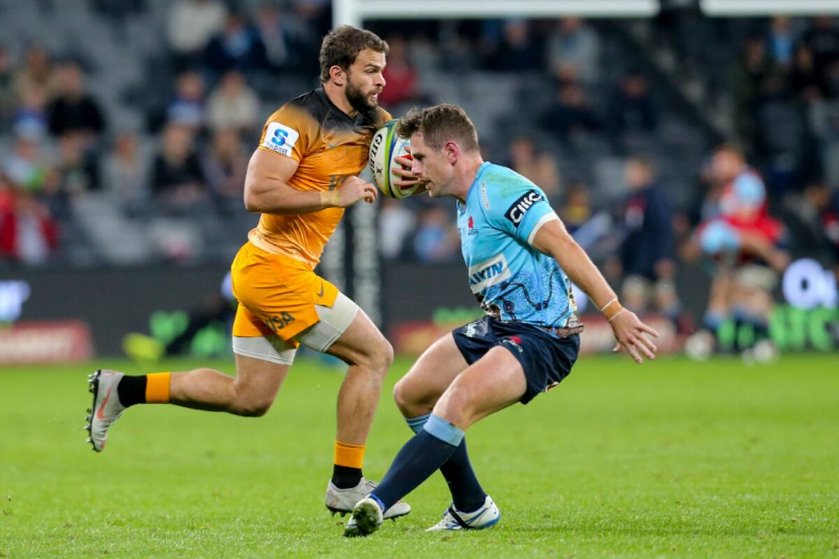 Ramiro Moyano, autor de dos tries, fue otra vez una de las figuras de los Jaguares