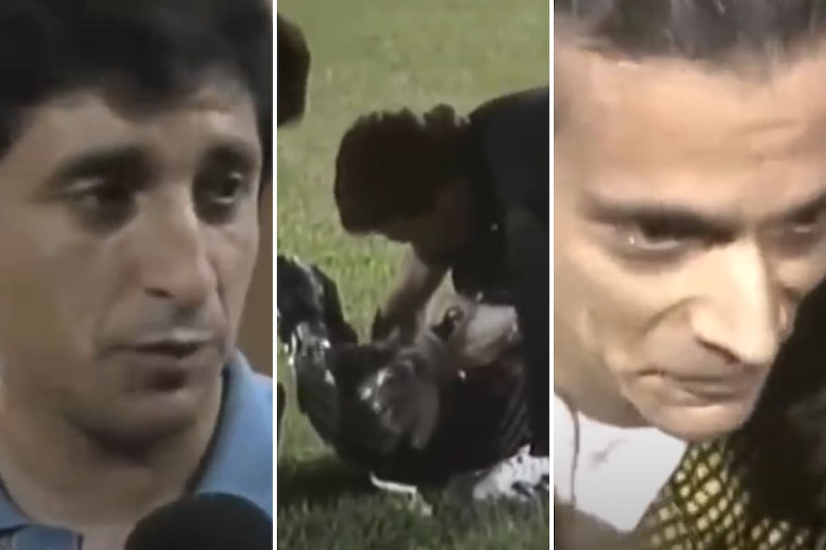 Ramón Díaz, Bonano en el piso y Castrilli en el post partido: el día que el fútbol se vio invadido por la violencia