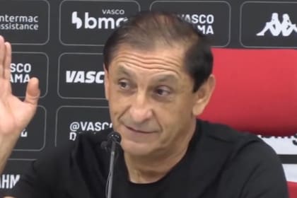 Ramón Díaz, el director técnico de Vasco Da Gama