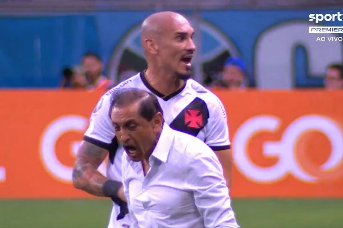 Ramón Díaz y su momento a pura tensión con Maicon; Vasco da Gama pelea por mantener la categoría