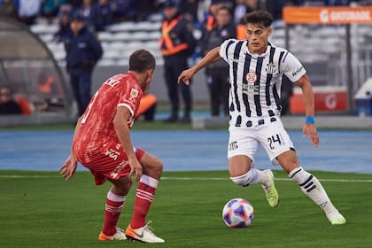 Ramón Sosa, delantero de Talleres que anotó el gol de la victoria ante Argentinos