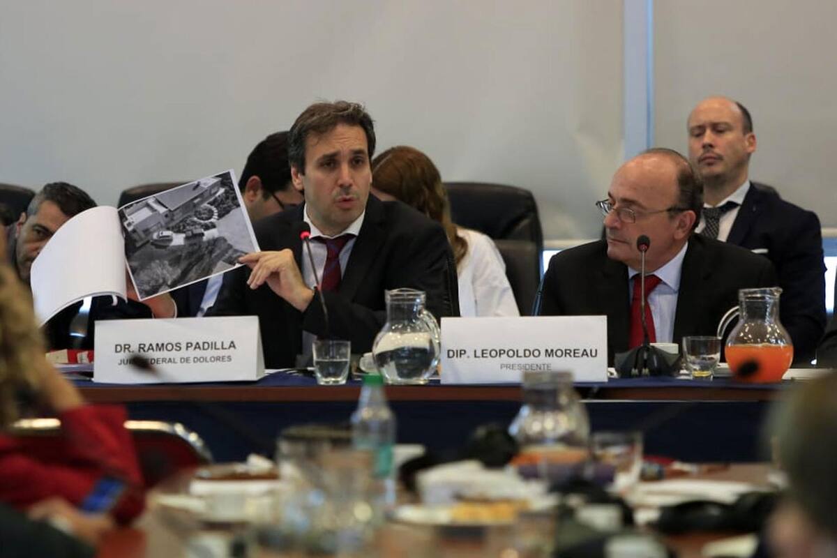 Ramos Padilla expuso ayer más de cinco horas en la comisión de Libertad de Expresión de Diputados