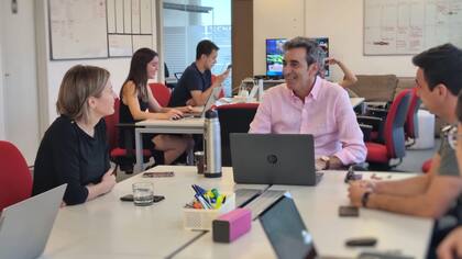 Randazzo, en sus oficinas de Puerto Madero
