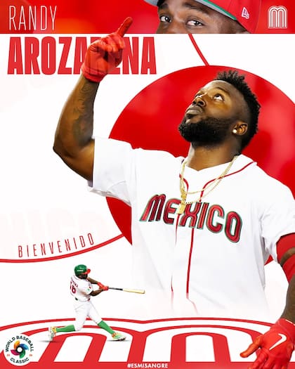 Randy Arozarena es uno de los mejores jugadores de roster de México (Instagram/@mexicobeis)