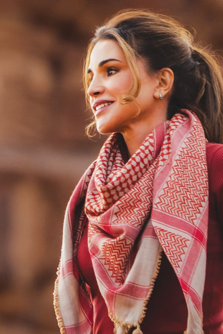 Rania de Jordania es la mujer más influyente de su país, y además, un ícono de la moda a nivel internacional