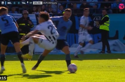 Rapallini cobró penal de Longo sobre Sosa; lo atajó Losada, la figura de Belgrano