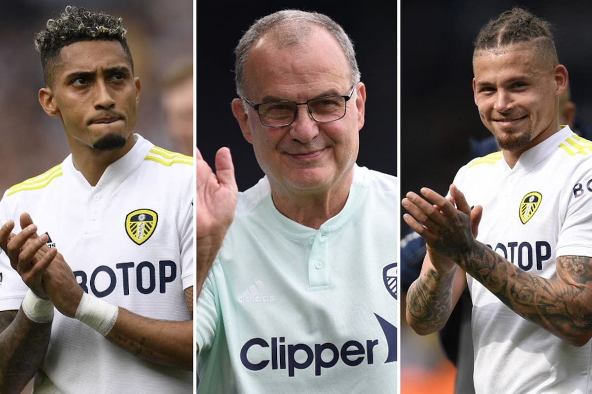 Raphinha y Phillips, con Bielsa como el entrenador que les cambió la carrera