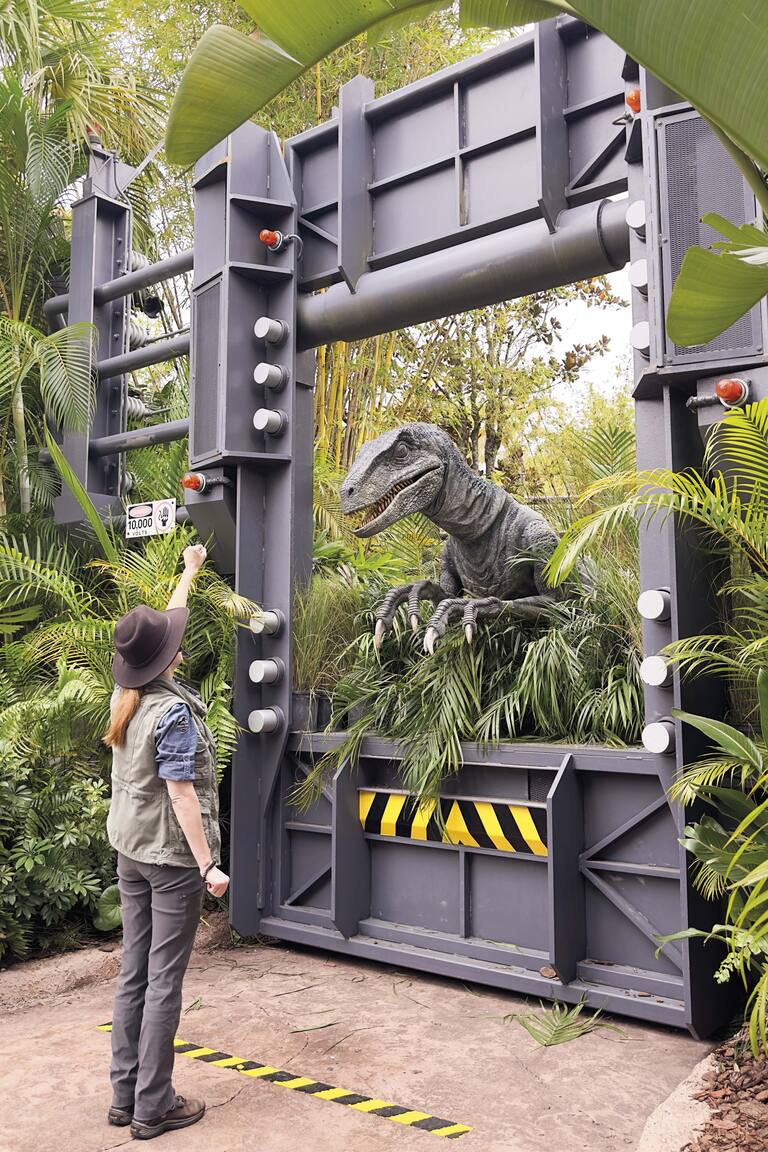 Raptor Encounter en Jurassic Park