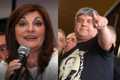 Raquel "Kelly" Olmos y Pablo Moyano