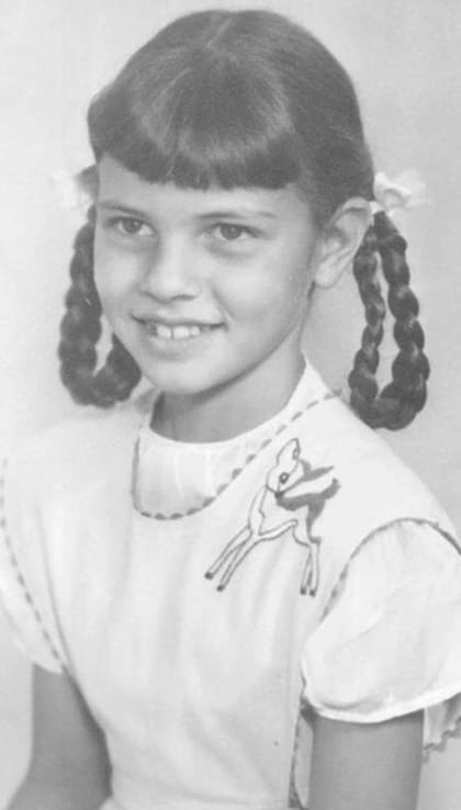 Raquel Welch, en su infancia