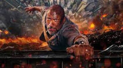 Rascacielos: rescate en las alturas, la película de 2018, protagonizada por Dwayne Johnson, logró buena audiencia