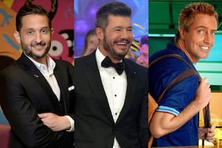 Marley, Tinelli y Paoloski y una sorpresiva pelea de medianoche